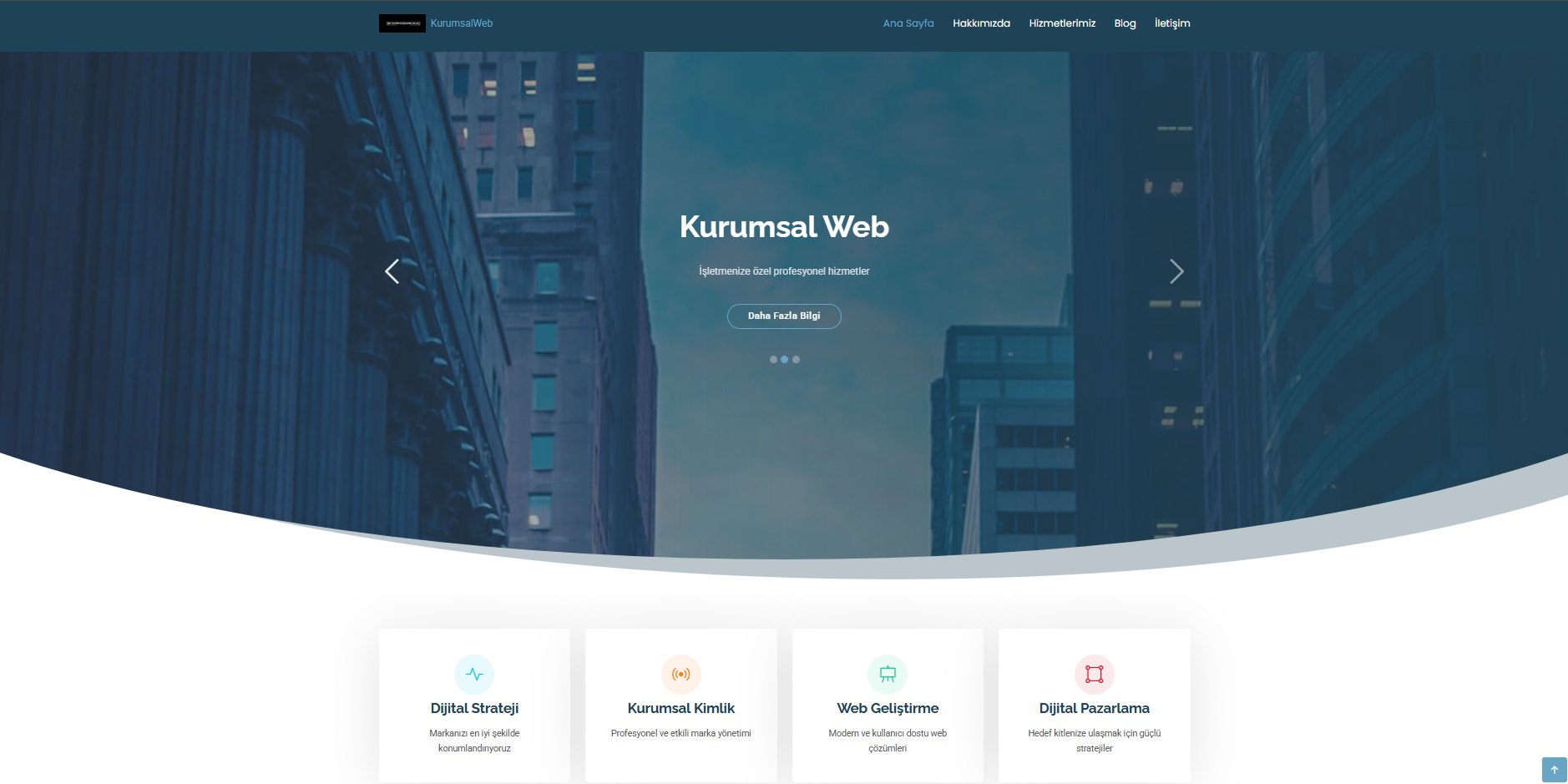 Kurumsal Web Sitesi